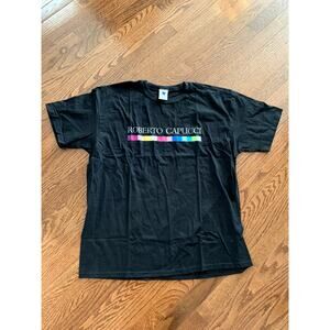 RARE Philadelphia Museum of Art Roberto Capucci Designer Vintage Art T Shirt XL